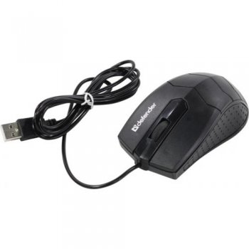 Мышь Defender Hit Optical Mouse <MB-530> (RTL) USB 3btn+Roll <52530>