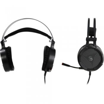 Наушники с микрофоном A4Tech Bloody G530 черный/серый 1.8м мониторные оголовье (G530 (GREY) USB)
