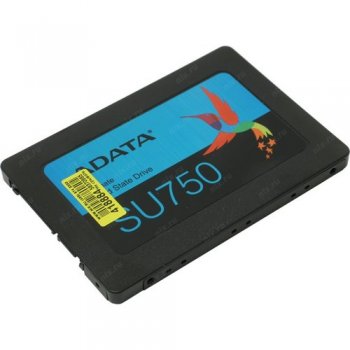 Твердотельный накопитель (SSD) 256 Gb SATA 6Gb/s ADATA Ultimate SU750 <ASU750SS-256GT-C> 2.5" 3D TLC