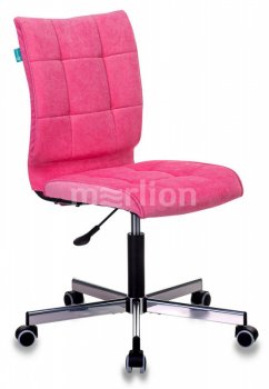 Кресло офисное Бюрократ CH-330M розовый Velvet 36 крестовина металл