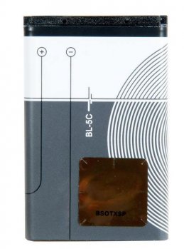 Аккумулятор для смартфона BL-5C Nokia 6600, 1100, 1110, 1112, 1200, 1208, 1600, 1650, 2600 BL-5C