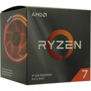 Процессор AMD Ryzen 7 3800X BOX Wraith Prism cooler <105W, 8C/16T, 3.9GHz, 36MB(L2+L3), AM4> (100-100000025BOX)
