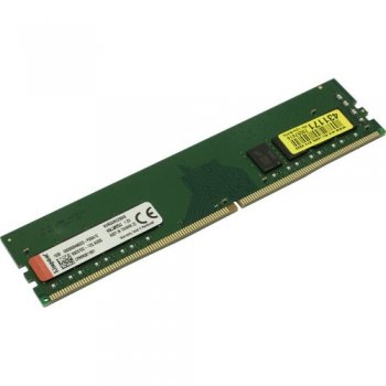 Оперативная память 8Gb 3200MHz Kingston KVR32N22S8/8 VALUERAM RTL PC4-25600 CL22 DIMM 288-pin 1.2В single rank