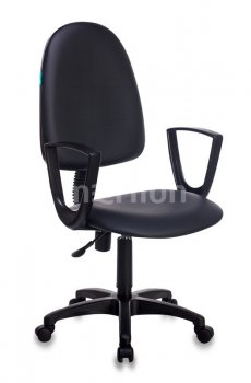 Кресло офисное Бюрократ CH-1300N черный Престиж+ искусственная кожа