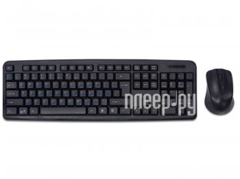 Комплект клавиатура + мышь CBR <KB SET 710> (Кл-ра, USB +Мышь USB, 3кн,Roll)