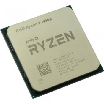 Процессор AMD Ryzen 9 3900X (100-000000023) 3.8 GHz (4.6 GHz Precision Boost)/12core/6+64Mb/105W Socket AM4