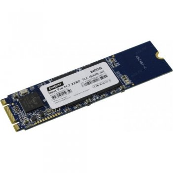 Твердотельный накопитель (SSD) 240 Gb M.2 2280 B&M 6Gb/s Exegate Next Pro <EX280465RUS> 3D TLC (OEM)