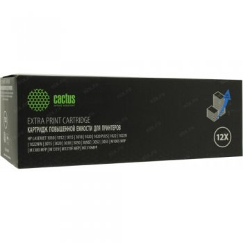 Картридж Cactus CS-Q2612X-MPS для HP LJ 1010/2/5/8 1020/22 3015/20/30/50/52/55, M1005/1300/1319