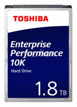 Жесткий диск 1.8Тб Toshiba (AL15SEB18EQ) SAS 2.0, 10 500 rpm, 128Mb buffer, 2.5"