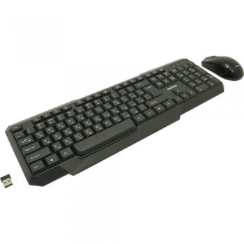 Комплект клавиатура + мышь Smartbuy ONE <SBC-230346AG-K> (Кл-ра, USB, FM+Мышь 3кн, Roll, FM)