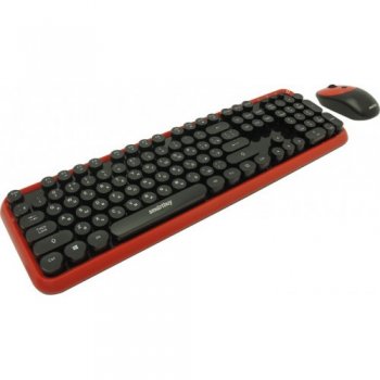 Комплект клавиатура + мышь Smartbuy ONE <SBC-620382AG-RK> (Кл-ра, USB, FM+Мышь 3кн, Roll, FM)