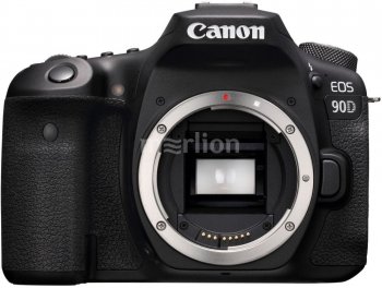 Цифровой зеркальный фотоаппарат Canon EOS 90D черный 32.5Mpix 3" 1080p 4K SDXC Li-ion (без объектива)