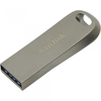 Накопитель USB Sandisk 64Gb Ultra Luxe SDCZ74-064G-G46 USB3.0 серебристый