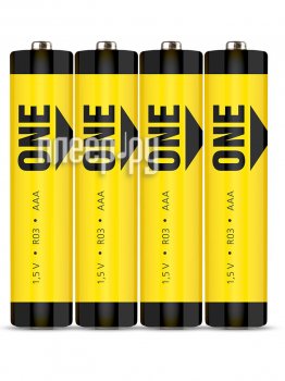 Батарейка Smartbuy SOBZ-3A04S-Eco, Size"AAA", 1.5V, солевый <уп. 4 шт>