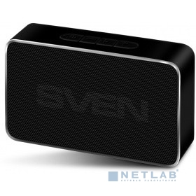 Портативная колонка SVEN PS-85 Black (5W, Bluetooth, USB, microSD, FM, Li-Ion)