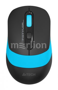Мышь беспроводная A4Tech FSTYLER Wireless Optical Mouse <FG10 Blue> (RTL) USB 4btn+Roll