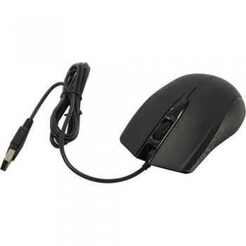 Мышь A4Tech Optical Mouse <OP-760-Black> (RTL) USB 3btn+Roll