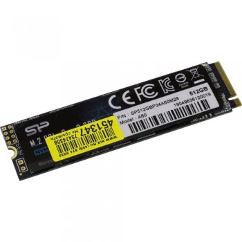 Твердотельный накопитель (SSD) Silicon Power PCIe 3.0 x4 512GB SP512GBP34A60M28 M-Series M.2 2280
