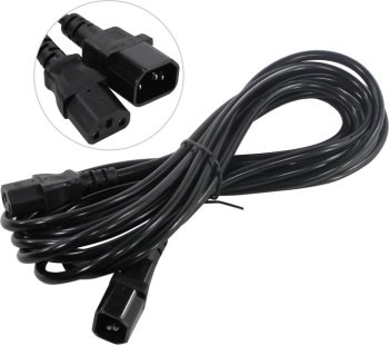 Кабель питания ExeGate EC-5P <EP280631RUS> IEC-320-C13 - IEC-320-C14 5м