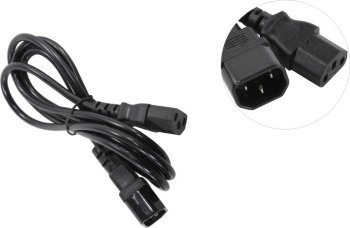 Кабель питания ExeGate EC-1.8P <EP280624RUS> IEC-320-C13 - IEC-320-C14 1.8м