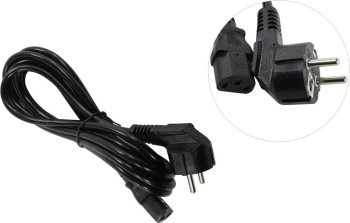 Кабель питания ExeGate PC-3P <EP280663RUS> 220V 3м Европейский стандарт, Г-образный