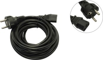 Кабель питания ExeGate PC-5P <EP280653RUS> 220V 5м Европейский стандарт