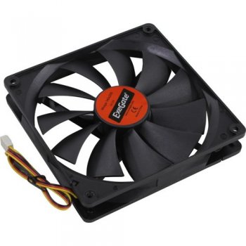 Вентилятор ExeGate <EX241638RUS> Mirage 140x25S (3пин, 140x140x25мм, 1200об/мин)