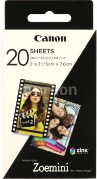 Бумага для печати Canon ZP-2030/20 3214C002/20л./белый для сублимационных принтеров