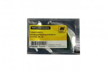Чип Hi-Black к картриджу Kyocera ECOSYS M5526cdw/P5026cdw/P5026cdn (TK-5240), Bk, 4K