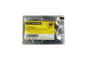 Чип Hi-Black к картриджу HP CLJ Pro M452/MFP M477/M377 (CF413A) OEM size, M, 2,3K