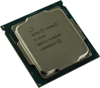 Процессор Intel Xeon E-2224 LGA 1151 8Mb 3.4Ghz (CM8068404174707S RFAV)