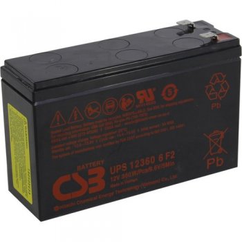 Аккумулятор для ИБП CSB UPS 123606 F2 (12V, 7.5 Ah)