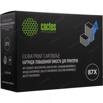 Картридж Cactus CS-CF287X-MPS для HP LJ M501/M506/M527