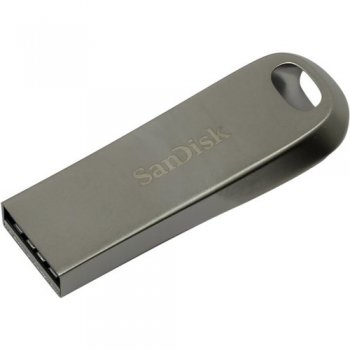 Накопитель USB Sandisk 128Gb Ultra Luxe SDCZ74-128G-G46 USB3.0 серебристый