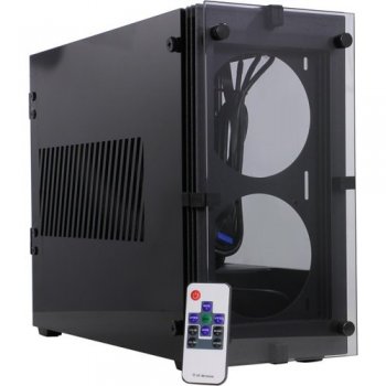 Корпус Miditower GameMax <Stratos ITX> Mini-ITX Без БП, с окном