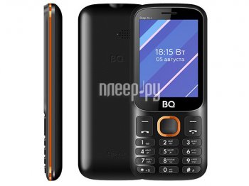 Мобильный телефон BQ 2820 Step XL+ Black-Orange