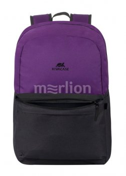 Рюкзак для ноутбука 15.6" Riva Mestalla 5560 фиолетовый/черный полиэстер (5560 SIGNAL VIOLET/BLACK)