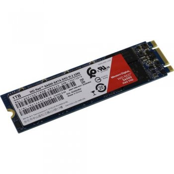 Твердотельный накопитель (SSD) 1 Tb M.2 2280 B&M 6Gb/s WD Red SA500 <WDS100T1R0B> 3D TLC