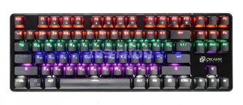 Клавиатура Oklick 969G SHOTGUN механическая черный USB Multimedia for gamer LED