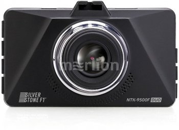 Автомобильный видеорегистратор Silverstone F1 NTK-9500F DUO черный 12Mpix 1080x1920 1080p 140гр. JL5211