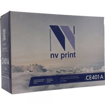 Картридж NV-Print аналог CE401A Cyan для HP LJ Enterprise 500, Color M551n