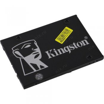 Твердотельный накопитель (SSD) 256 Gb SATA 6Gb/s Kingston KC600 <SKC600/256G> 2.5" 3D TLC