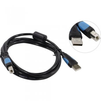 Кабель Vention <VAS-A16-B200> USB 2.0 A-->B 2м