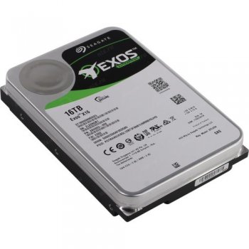 Жесткий диск 16 Тб SAS 12Гб/s Seagate Exos <ST16000NM002G> 3.5" 7200rpm 256Mb