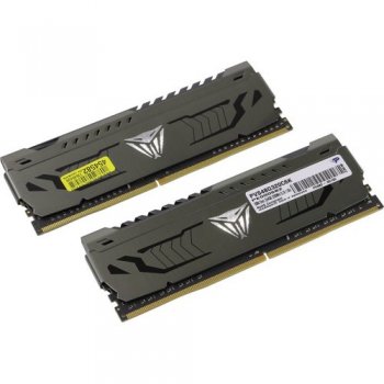 Оперативная память 2x4Gb 3200MHz Patriot PVS48G320C6K Viper Steel RTL PC4-25600 CL16 DIMM 288-pin 1.35В dual rank