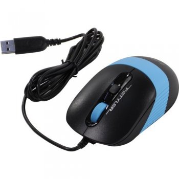 Мышь A4Tech FSTYLER Optical Mouse <FM10 Blue> (RTL) USB 4btn+Roll