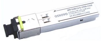 Модуль SFP Osnovo SFP-S1SC13-G-1550-1310-I