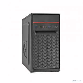 Корпус Minitower Exegate <BAA-107U> Black MicroATX без БП <EX283060RUS>