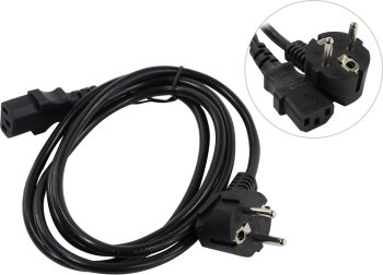 Кабель питания Cablexpert <PC-186-VDE> 220V 1.8м Европейский стандарт, Г-образный