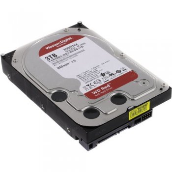 Жесткий диск 3 Тб SATA 6Гб/s Western Digital Red <WD30EFAX> 3.5" 5400rpm 256Mb